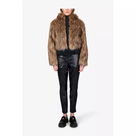 Sportalm Куртка из искусственного меха с капюшоном