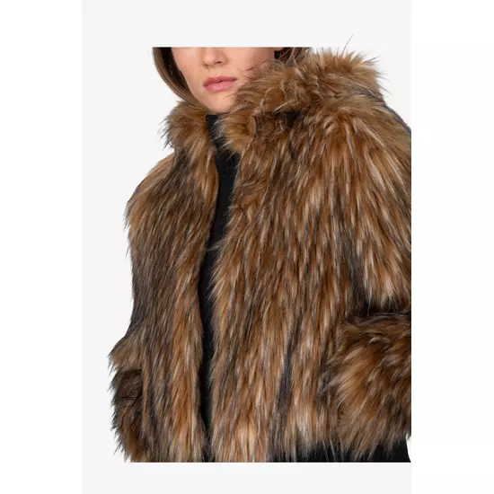 Sportalm Куртка из искусственного меха с капюшоном