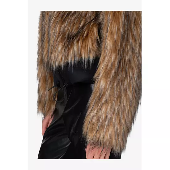 Sportalm Куртка из искусственного меха с капюшоном