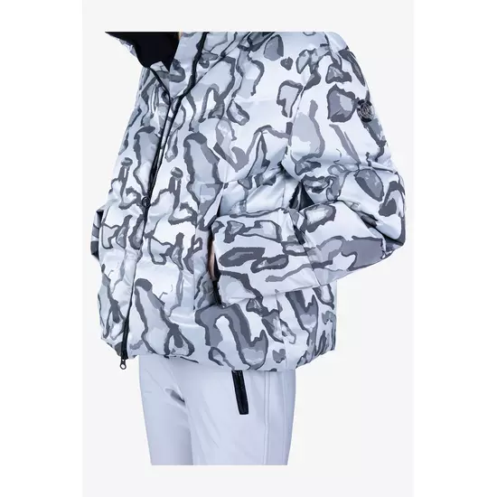 Sportalm Уютный женский пуховик с воротником-стойкой