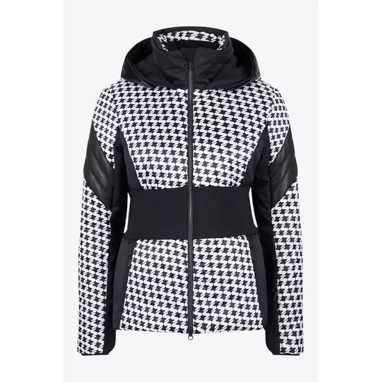 Sportalm Горнолыжная куртка со вставками из искусственной кожи