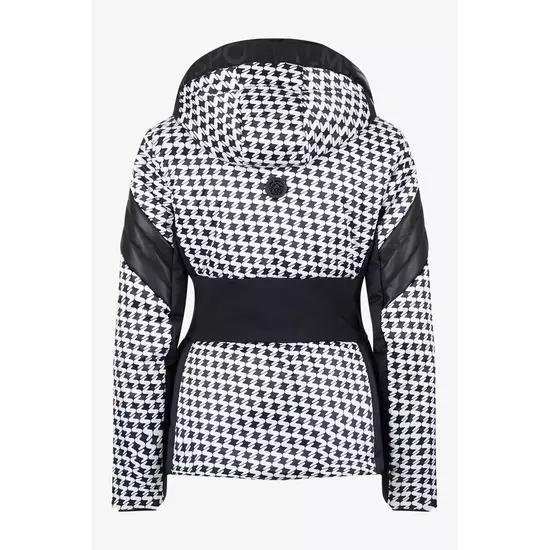 Sportalm Горнолыжная куртка со вставками из искусственной кожи