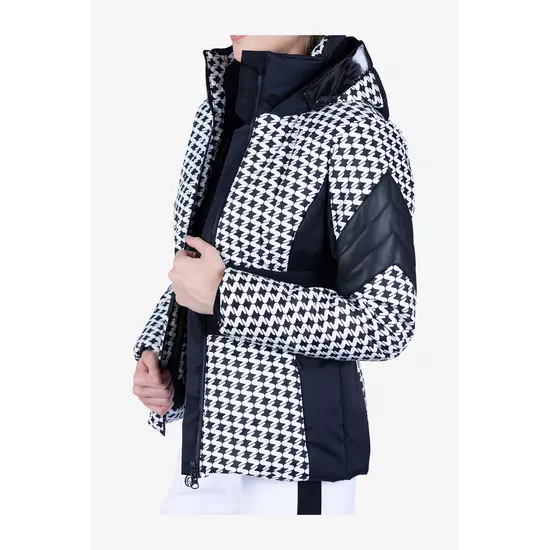 Sportalm Горнолыжная куртка со вставками из искусственной кожи