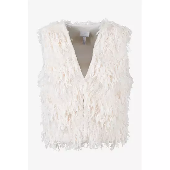 Sportalm Жилет из экстравагантной бахромы