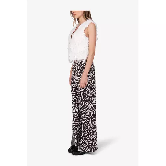 Sportalm Жилет из экстравагантной бахромы