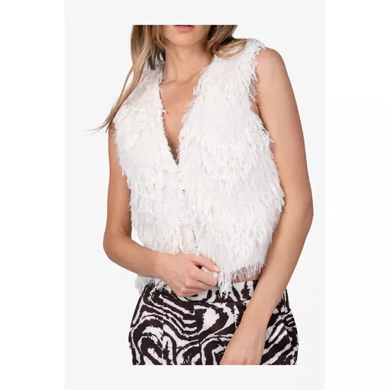 Sportalm Жилет из экстравагантной бахромы