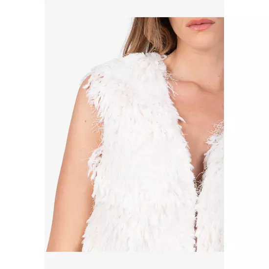 Sportalm Жилет из экстравагантной бахромы