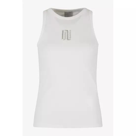 Sportalm Гламурный топ с пайетками и вышивкой бисером