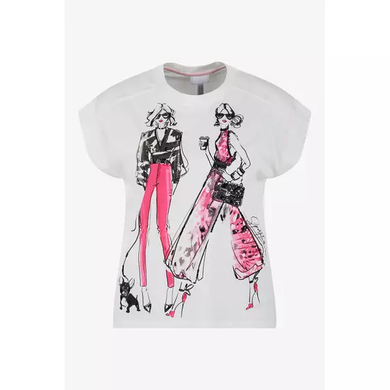 Sportalm Футболка с декоративным принтом