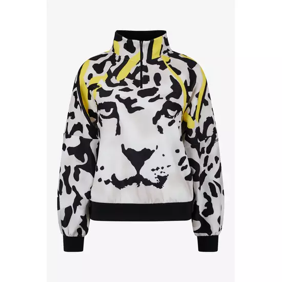 Sportalm Флисовый свитер с анималистичным принтом