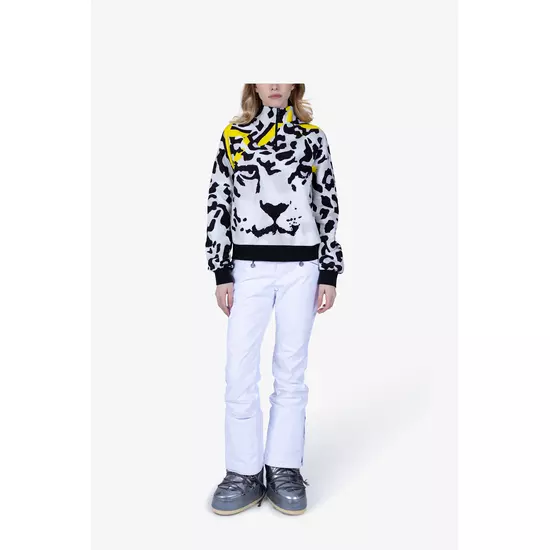 Sportalm Флисовый свитер с анималистичным принтом