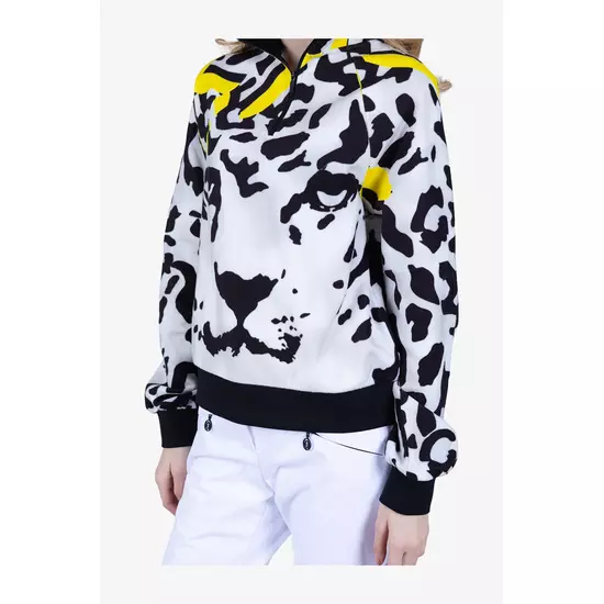 Sportalm Флисовый свитер с анималистичным принтом