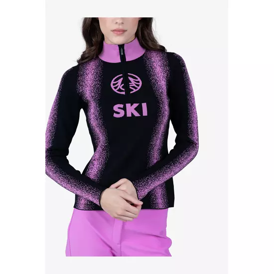 Sportalm Свитер двойной вязки с двухцветным узором