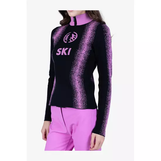 Sportalm Свитер двойной вязки с двухцветным узором