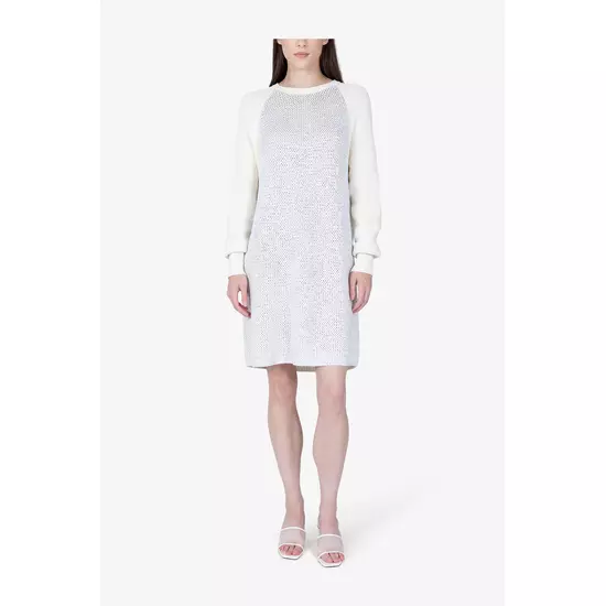 Sportalm Вязаное платье из пряжи с пайетками