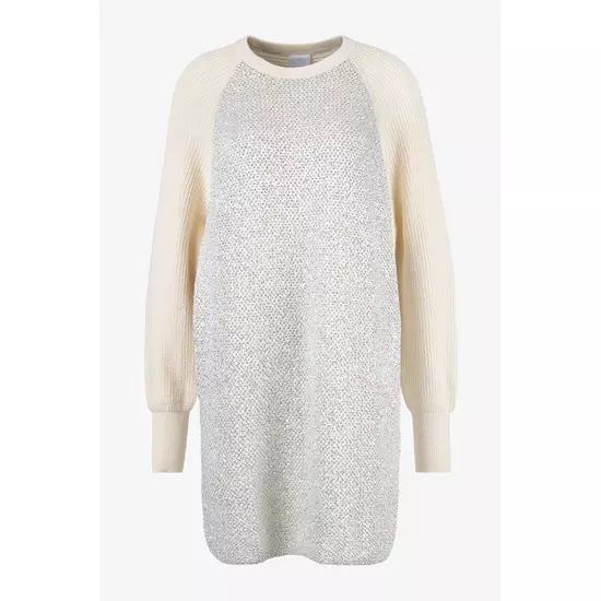 Sportalm Вязаное платье из пряжи с пайетками