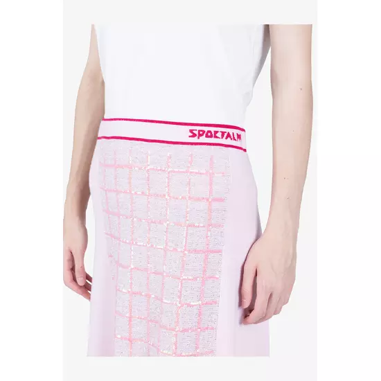 Sportalm Вязаная юбка с пайетками