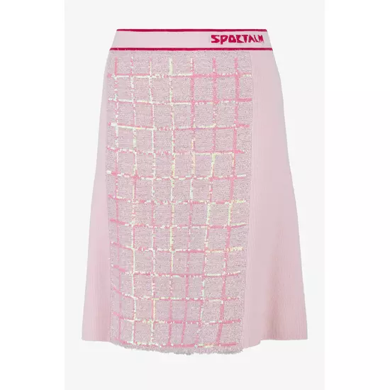Sportalm Вязаная юбка с пайетками