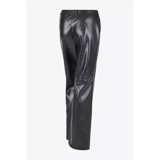 Sportalm Брюки из искусственной кожи с асимметричным поясом