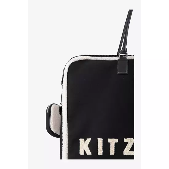 Sportalm Дорожная сумка из велюровой кожи и плюша