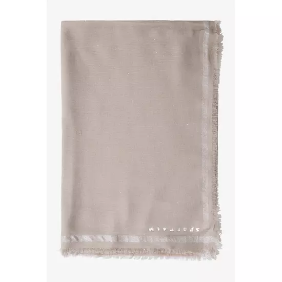 Sportalm Хлопковый шарф с пайетками