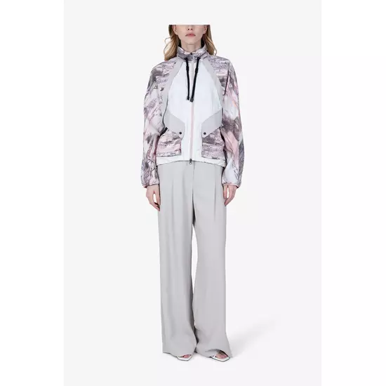 Sportalm Короткая куртка оверсайз с принтом