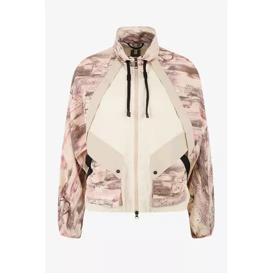 Sportalm Короткая куртка оверсайз с принтом