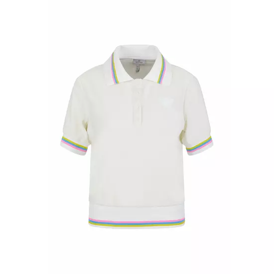 Sportalm Рубашка-поло с разноцветными полосками