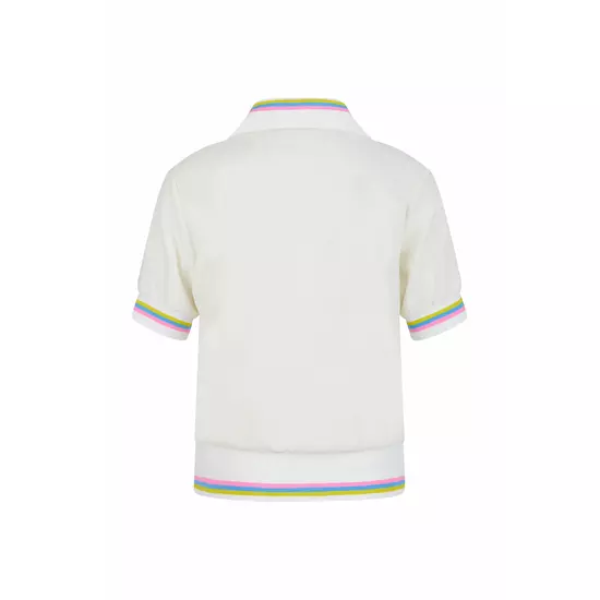 Sportalm Рубашка-поло с разноцветными полосками