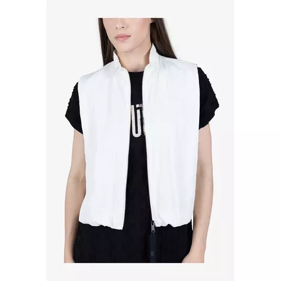 Sportalm Укороченный жилет из нейлонового крепа