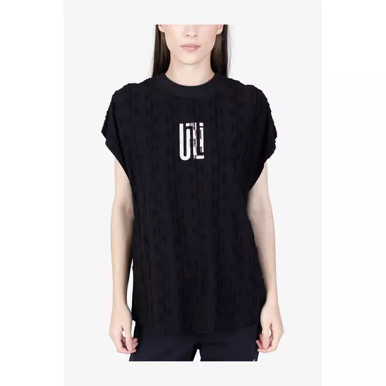 Sportalm Футболка оверсайз с узором из бахромы