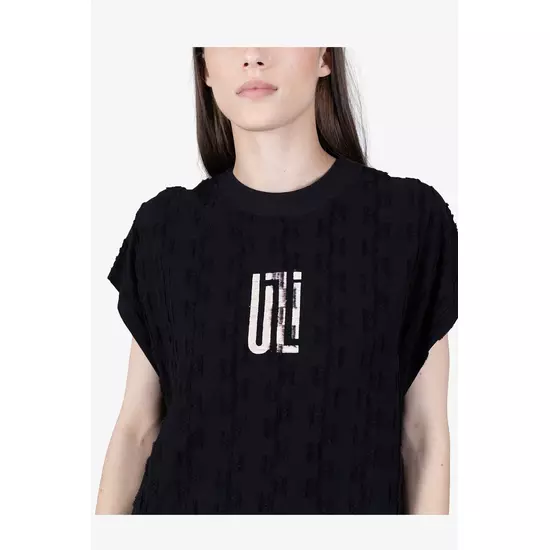 Sportalm Футболка оверсайз с узором из бахромы