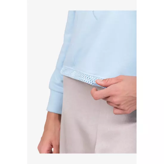 Sportalm Хлопковый джемпер с сетчатыми вставками