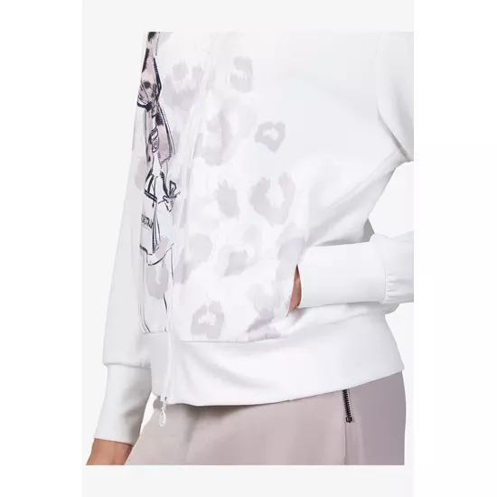 Sportalm Хлопковая куртка-свитшот с принтом