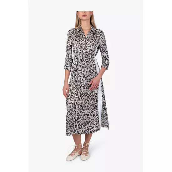 Sportalm Платье макси в леопардовом дизайне
