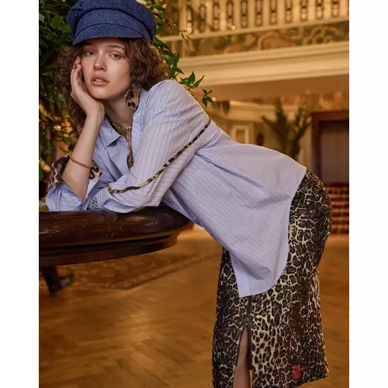 Sportalm Эффектная юбка в леопардовом стиле