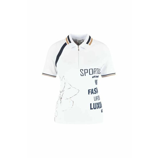 Sportalm Модная рубашка-поло с принтом