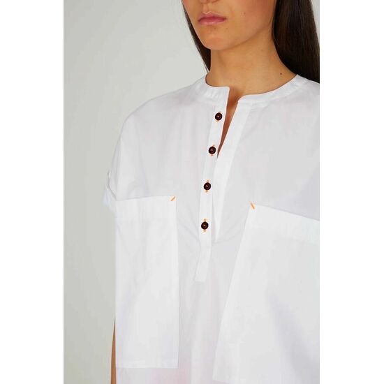 Sportalm Казуальная блуза-рубашка с короткими рукавами и большими карманами